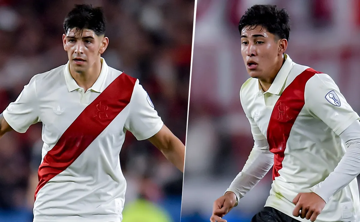 Lautaro Rivero y Facundo González.