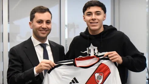 Tobías Andrada firmó contrato con River hasta el 31 de diciembre del 2030.