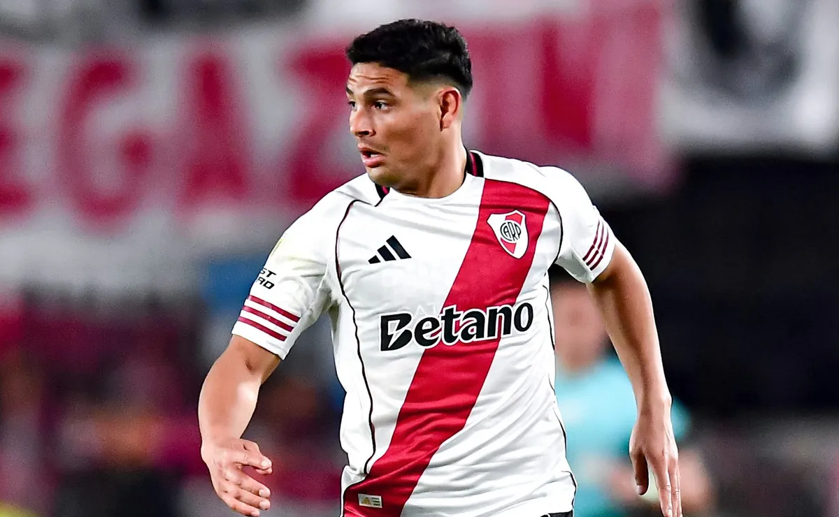 Salas jugó 37 partidos y convirtió siete goles en River.