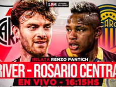 River vs. Rosario Central EN VIVO: a qué hora juegan, TV y transmisión gratis minuto a minuto