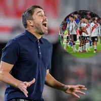 Coudet sigue como DT de River: qué le dijo a los jugadores en el vestuario luego de la derrota con Rosario Central