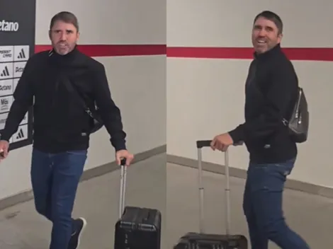 Las últimas horas de Coudet: reunión con el cuerpo técnico, Di Carlo y le preguntaron sobre Almada