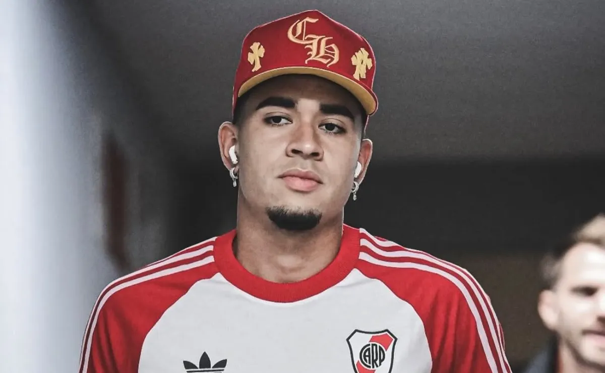 Kendry Páez hizo un vivo tras la derrota de River.