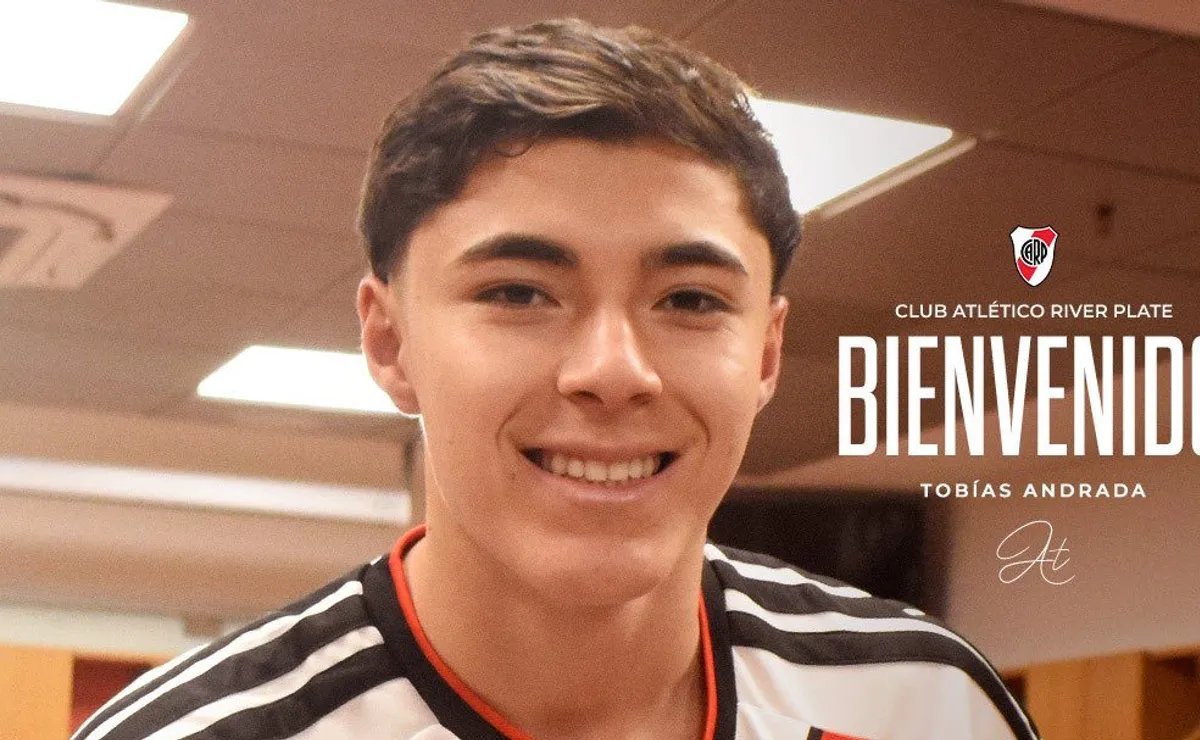 El dorsal que usará Andrada en River.
