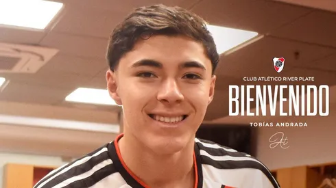 El dorsal que usará Andrada en River.
