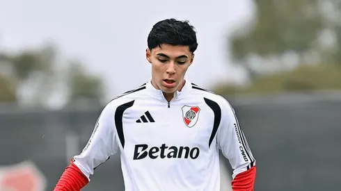 Andrada ya entrena junto al plantel de River.