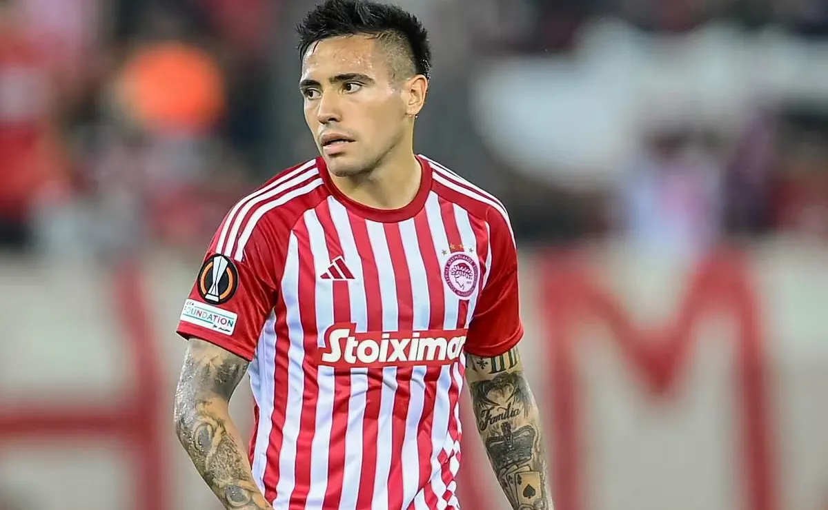 Ortega disputó 33 partidos, con un gol y tres asistencias, en la última temporada europea con Olympiakos.
