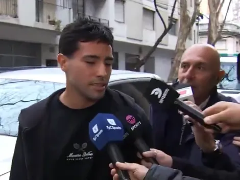 Francisco Ortega habló antes de ser oficializado por River: su palabra