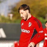 Mientras entrena apartado en River, dos clubes de Europa negocian para llevarse a Matías Viña