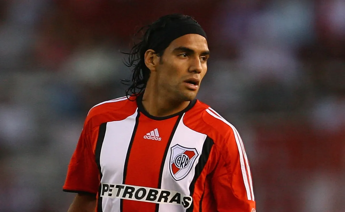 Falcao no volvió a vestir la camiseta de River desde 2009.