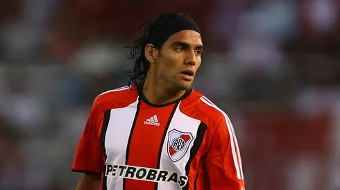 Falcao no volvió a vestir la camiseta de River desde 2009.