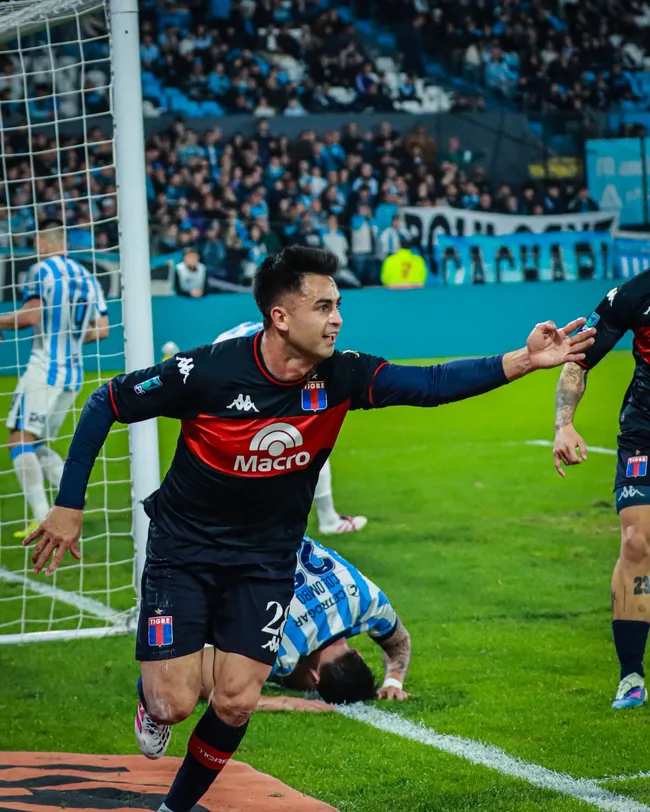 River se enfrentará por segunda vez ante el Pity Martínez tras su salida del club a comienzos del 2026. (Tigre oficial)