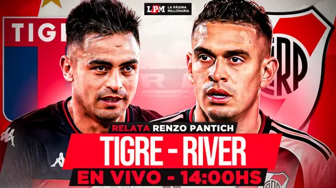 River vs. Tigre EN VIVO: a qué hora juegan y transmisión exclusiva minuto a minuto