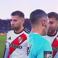 Nicolás Otamendi explotó contra el árbitro Andrés Gariano por el penal no cobrado a River vs. River
