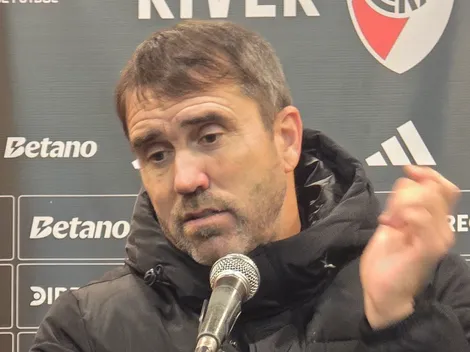 Coudet: "Si veo que los resultados no se dan, no voy a hacerle daño a River"