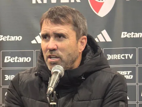 ¿Excusa? La llamativa frase de Coudet sobre el mercado de pases de River
