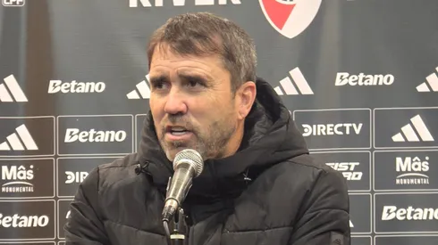Coudet habló del mercado de pases de River.