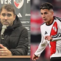 Coudet adelantó cuándo tiene pensado hacer debutar a Thiago Almada en River