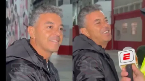 Qué dijo Gallardo cuando le preguntaron por su futuro.