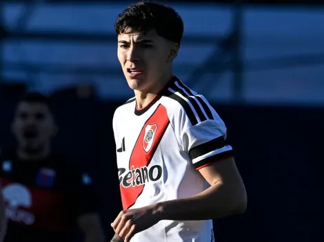 Tobías Andrada escribió un mensaje optimista de cara a futuro tras su debut en River