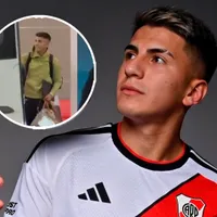 El primer día de Thiago Almada en River: práctica en Ezeiza ¿y cuándo podría debutar?