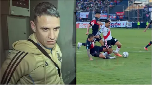 El árbitro Andrés Gariano sostuvo que no hubo penal sobre Ángel Correa, de River, ante Tigre.