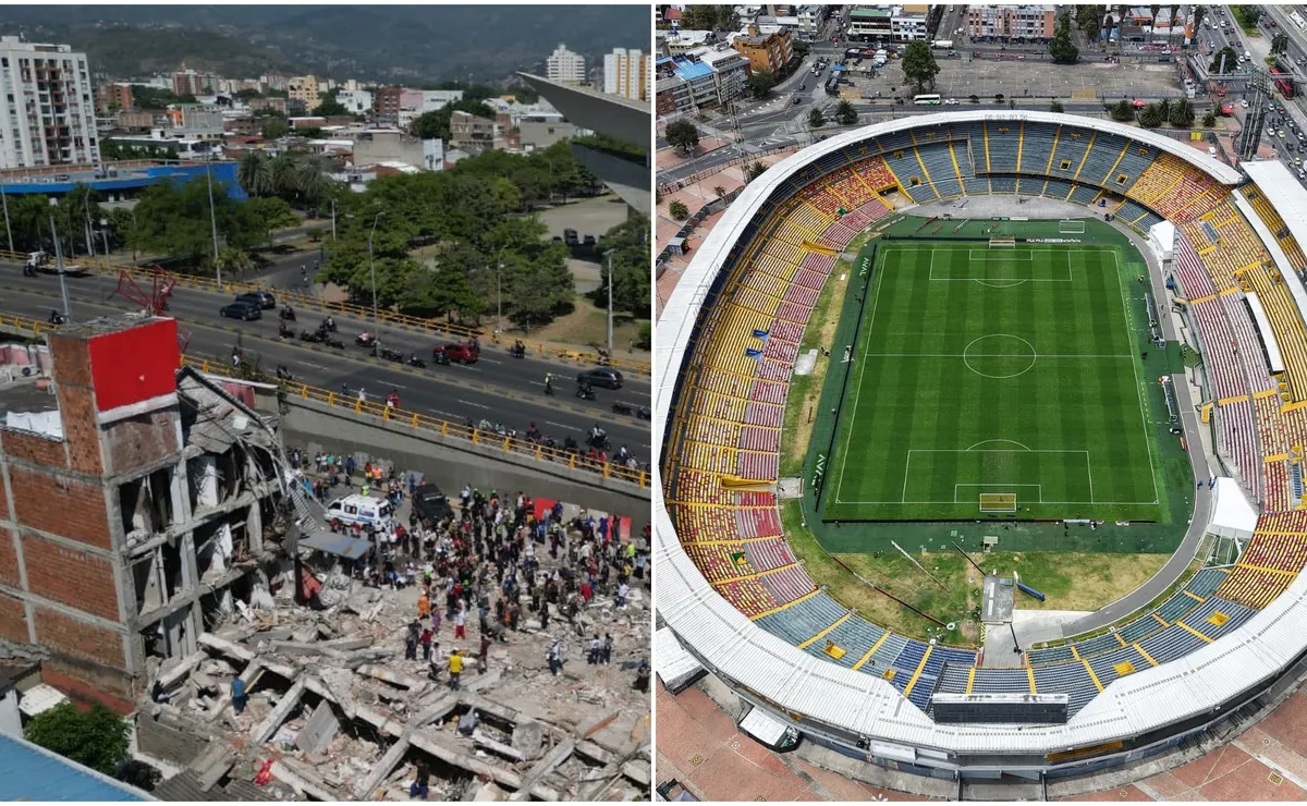 Sismo en Colombia a horas del viaje de River para jugar por Copa Sudamericana.