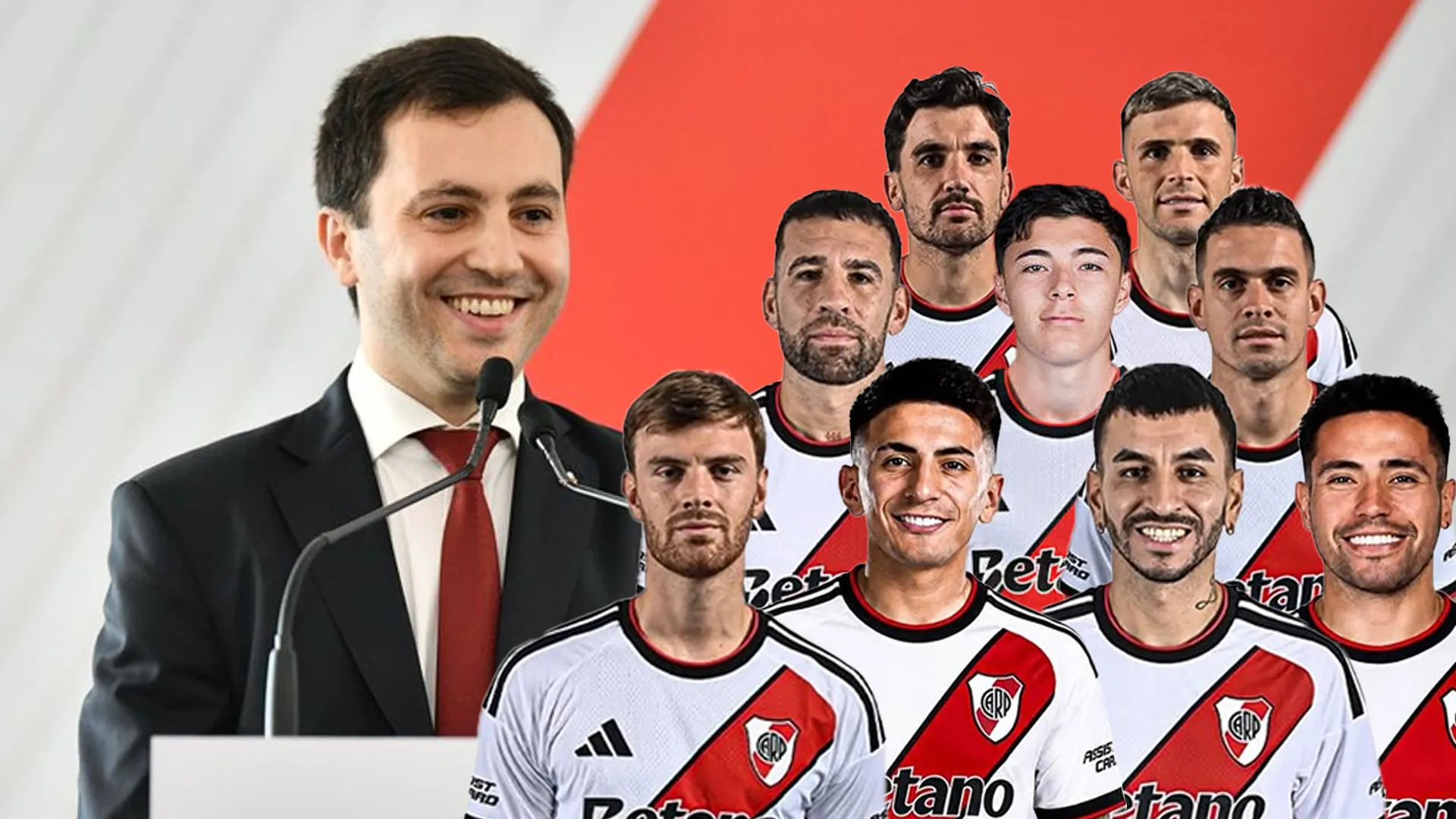 Di Carlo habló sobre el mercado de pases y los nueve refuerzos que trajo River.