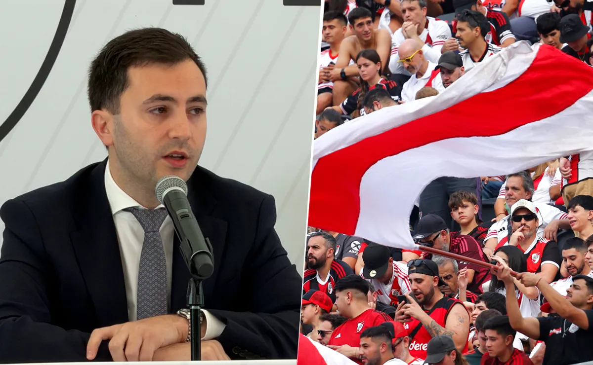 Di Carlo habló en conferencia de prensa sobre la situación de los hinchas que viajaron a Colombia.