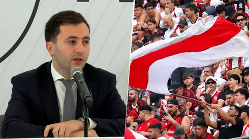 Di Carlo habló en conferencia de prensa sobre la situación de los hinchas que viajaron a Colombia.
