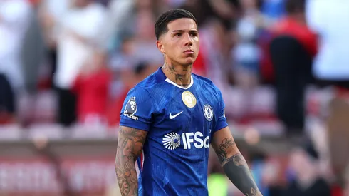 Enzo Fernández, en la mira de Manchester City.