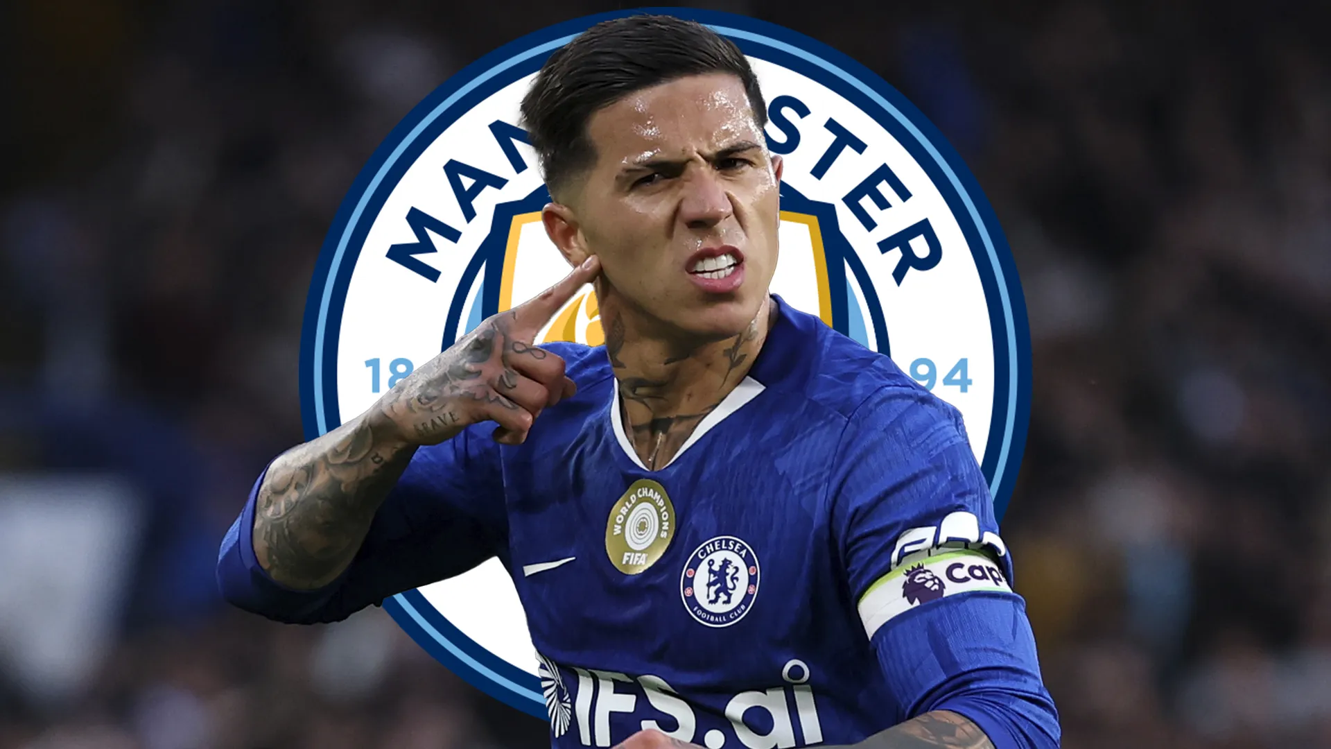 Manchester City va a fondo por Enzo Fernández.
