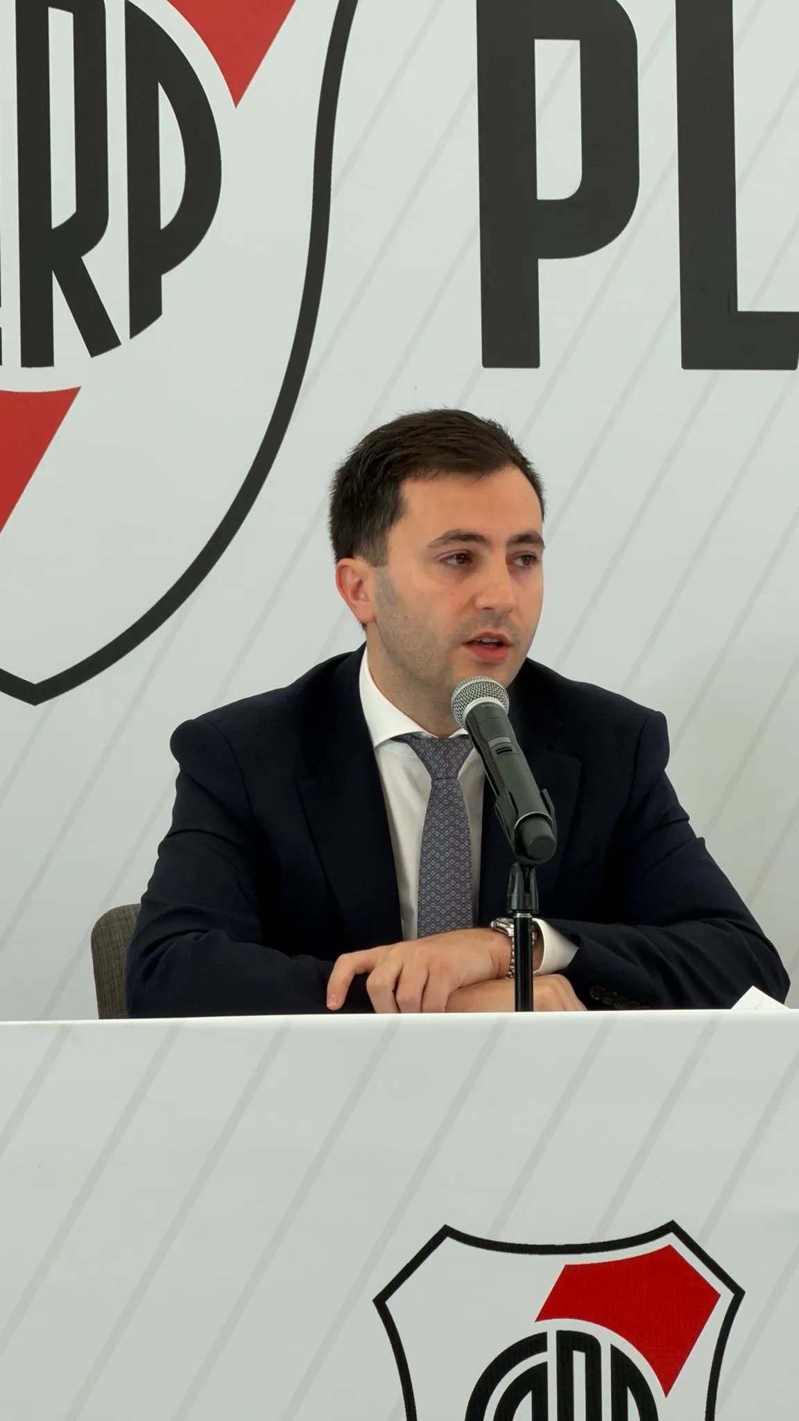 Stefano Di Carlo, presidente de River.