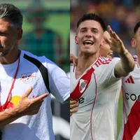 Martín Demichelis aseguró que Echeverri y Mastantuono están “preparados” para Europa y les aconsejó: “No se vuelvan”
