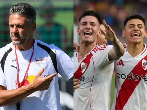El curioso consejo de Demichelis a Echeverri y Mastantuono: "No se vuelvan"