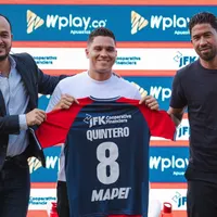 Juanfer Quintero fue presentado como refuerzo en DIM de Colombia tras irse de River: “No me quiero ir más de acá”