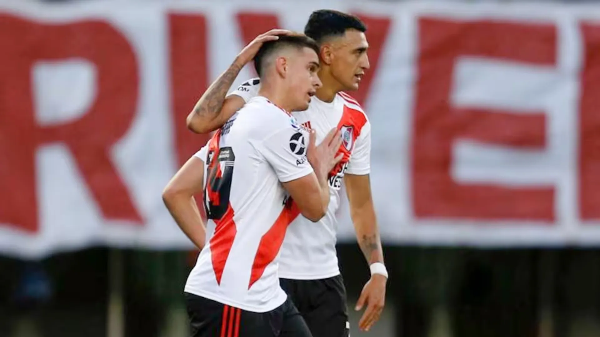 Suárez destacó a Borré pese a su flojo nivel en su regreso a River.
