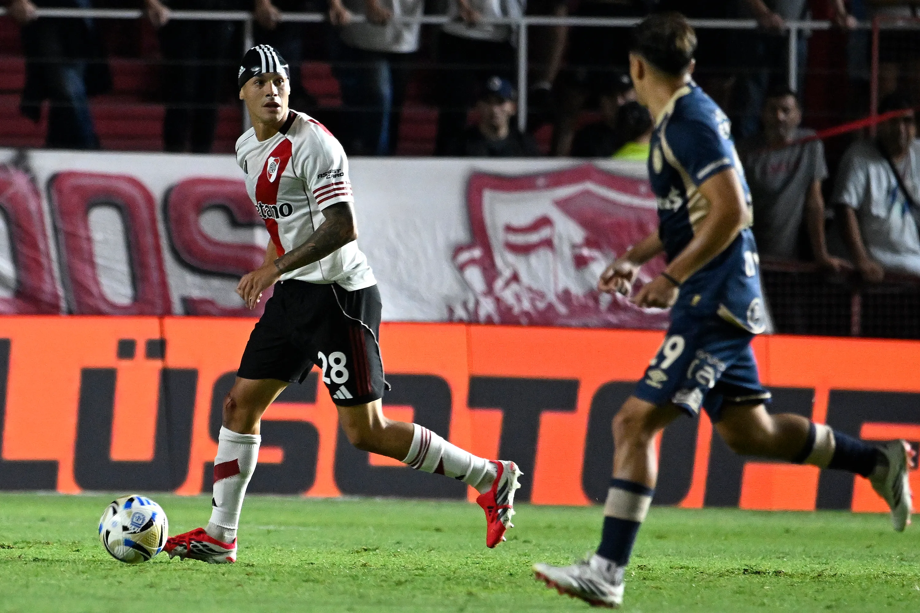 Martínez Quarta en acción durante el último antecedente, el cual fue con derrota. (LPM/Diego Haliasz)