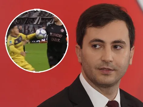 Los sugestivos likes de Di Carlo tras la ayuda arbitral que recibió Boca ante Platense