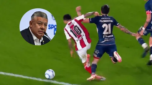 El estadio cantó en contra del presidente de la AFA.