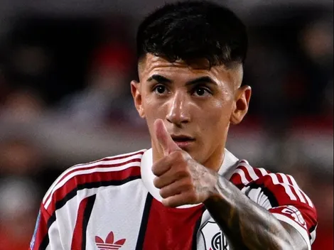 Thiago Almada habló tras su debut en River: del "muy contento" a "el miércoles tenemos una batalla"