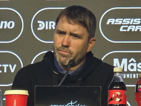 La palabra que enfureció a Coudet en conferencia y el fuerte cruce que tuvo con un periodista