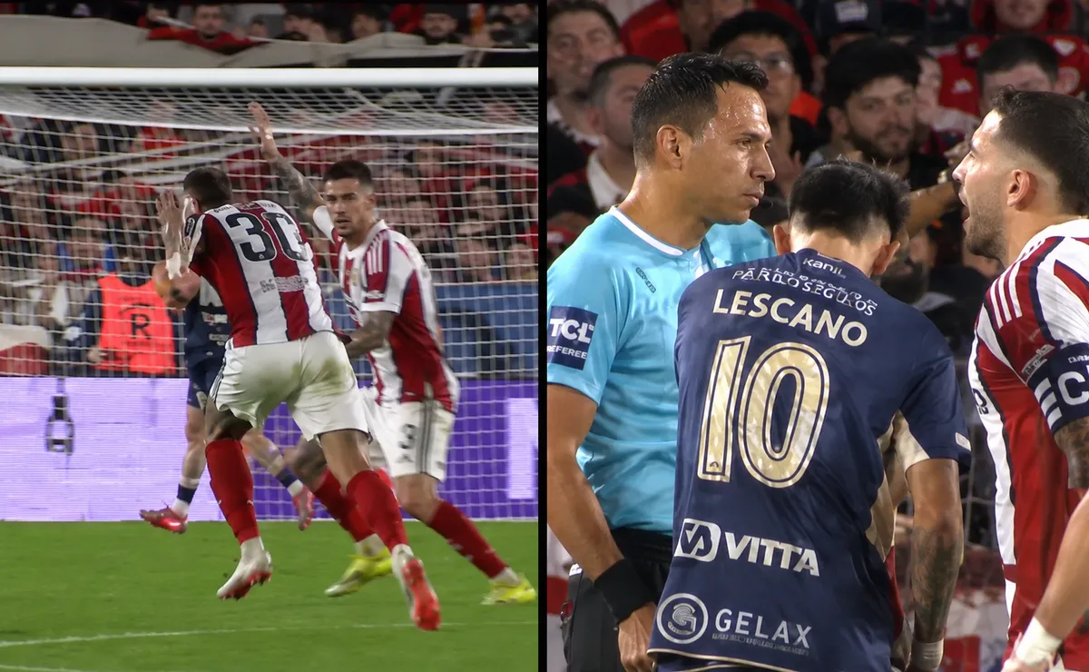 No se vio: el gesto de Moreno con Otamendi al marcarle el penal y cómo se le plantó el capitán de River al árbitro