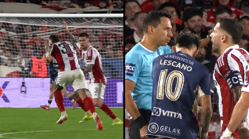 No se vio: el gesto de Moreno con Otamendi al marcarle el penal y cómo se le plantó el capitán de River al árbitro