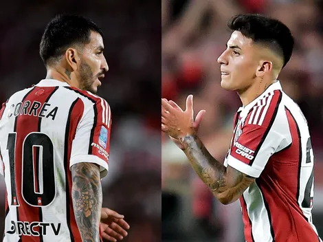 Correa llenó de elogios a Almada: "Podría estar un grande de Europa y eligió a River"