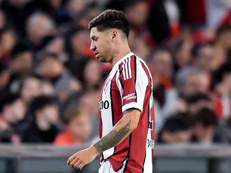 Se confirmó la lesión de Montiel: qué tiene y ¿llega al partido vs. Santa Fe en Colombia?