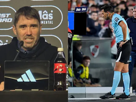 La respuesta de Coudet cuando le preguntaron por Tello y el penal que omitió