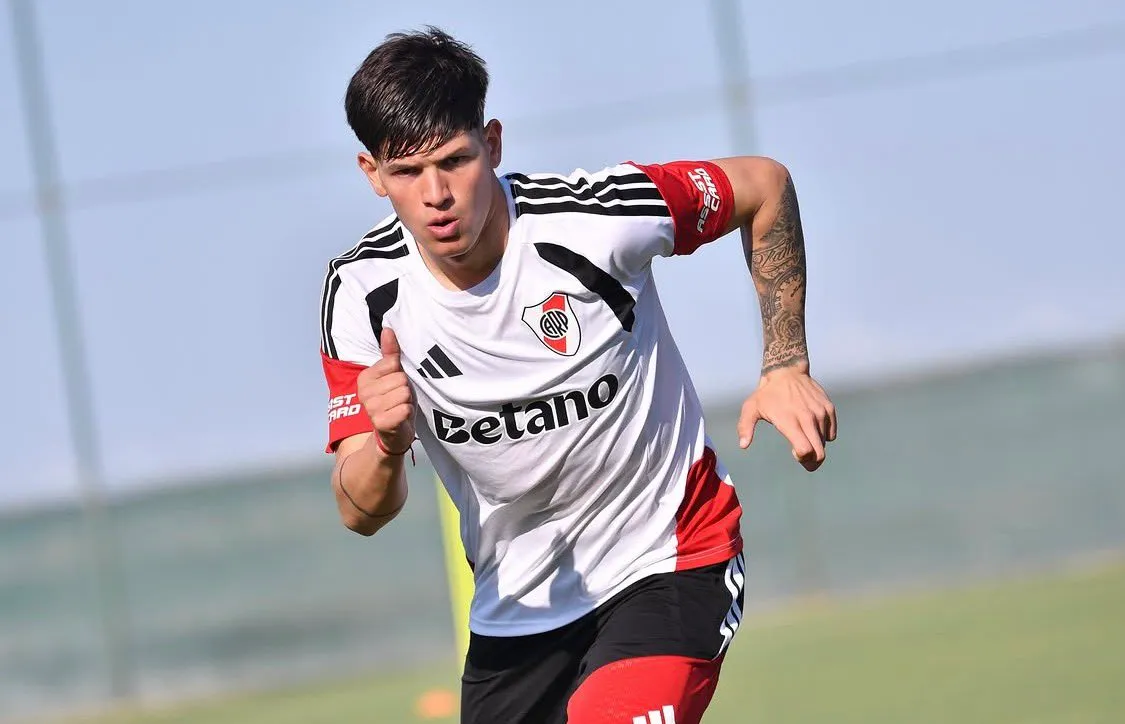 Yutiel Susano, el juvenil que Coudet llevaría a Colombia.