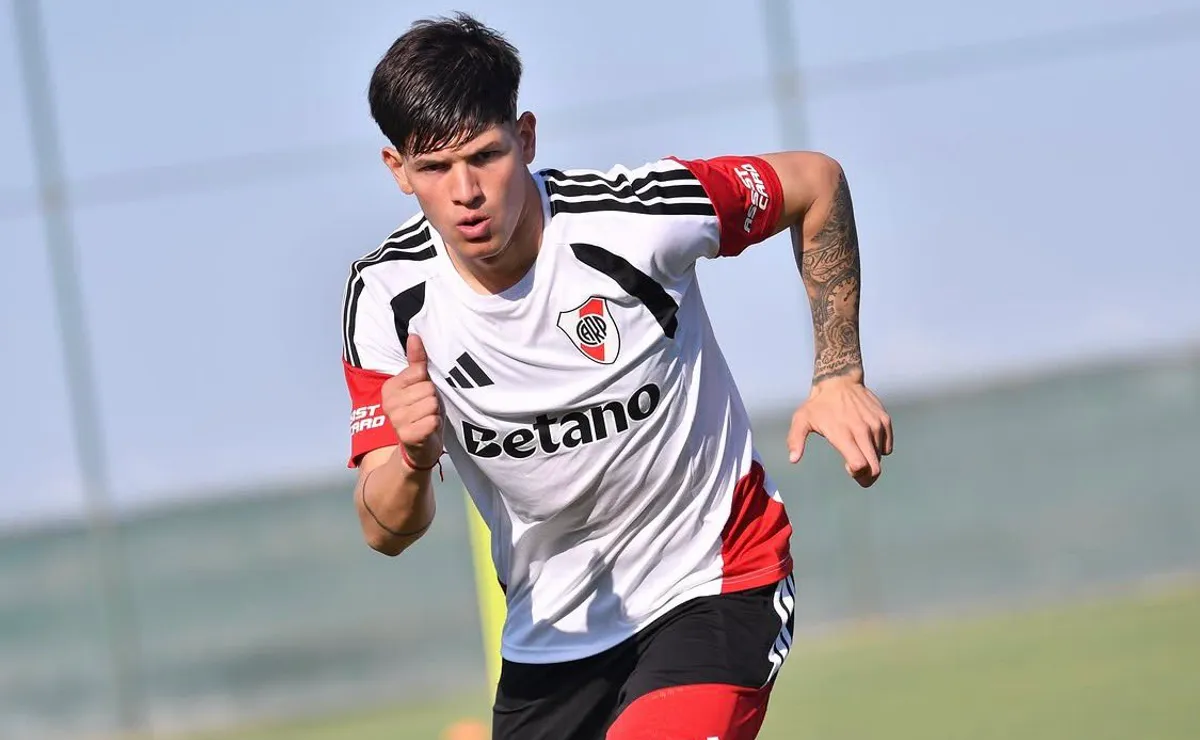 Yutiel Susano, el juvenil que Coudet llevaráa Colombia.