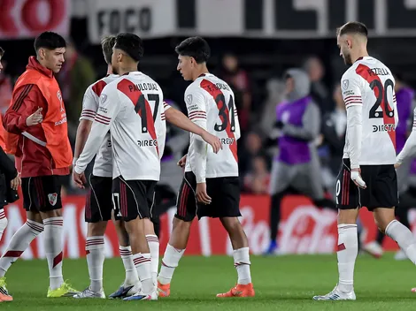 Cuándo fue la última vez que River jugó con cuatro centrales naturales en defensa